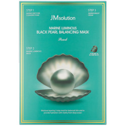 JMsolution 肌司研 海洋黑珍珠面膜 深层保湿 细腻洁净 轻盈透亮 10片