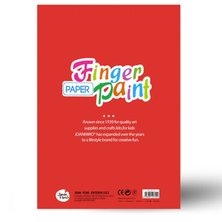 美乐 手指画颜料安全可水洗颜料儿童画画颜料套装涂鸦画画手彩绘画手指画 手指画专用纸