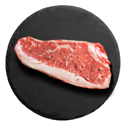 妙咚 原切牛排130g*10片国产牛肉西冷眼肉儿童牛排 生鲜