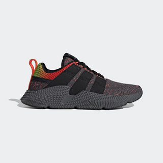 阿迪达斯官网 adidas 三叶草 PROPHERE V2 男鞋经典运动鞋FW4265 六度灰/1号黑色/红荧光/标志绿 42(260mm)