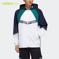 阿迪达斯官网 adidas neo M SS WB 男装运动外套FN6536 如图 XL