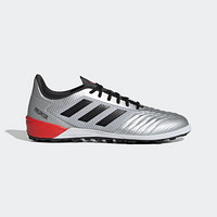 阿迪达斯官方 adidas PREDATOR 19.3 L TF 男子足球鞋EF0398 银金属/黑色 44(270mm)