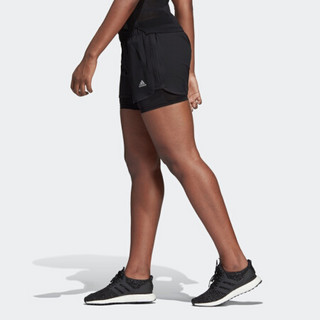 阿迪达斯官网adidas M20 SHORT女装跑步运动短裤CY5712 黑 A/XS4(160/66A)