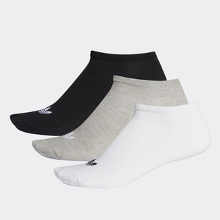 阿迪达斯官网 adidas 三叶草 TREFOIL LINER 男女运动袜子FT8524 如图 3942
