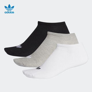 阿迪达斯官网 adidas 三叶草 TREFOIL LINER 男女运动袜子FT8524 如图 3942