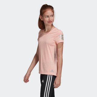 阿迪达斯官方 adidas YG TR RUN TEE 大童训练短袖上衣ED6287 如图 164CM