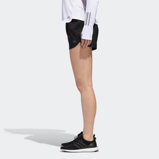 阿迪达斯官方 adidas RS SHORT W 女子跑步短裤CZ5075 黑色 A/M4