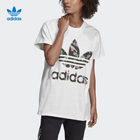 阿迪达斯官网adidas 三叶草BIG TREFOIL TEE女装经典运动短袖T恤FL0027 如图 38