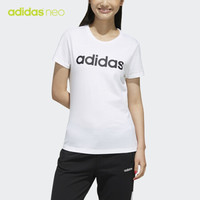 adidas阿迪达斯官网 neo W CE T女装休闲运动短袖T恤EI4714 如图 M