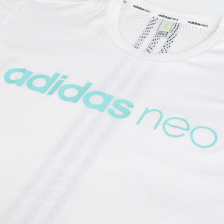 阿迪达斯adidas 官方 neo W CS BOXY TEE 女子 短袖T恤BQ7031 如图 L