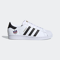 阿迪达斯官网 adidas 三叶草 SUPERSTAR W 女鞋经典运动鞋FX8543 白/一号黑/金 36(220mm)