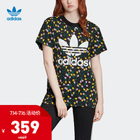 阿迪达斯官网 adidas 三叶草 AOP TEE 女装运动短袖T恤FL4112 如图 36