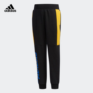 阿迪达斯官网 adidas LB FT KN PANT 小童装训练运动针织长裤EH4049 如图 110CM