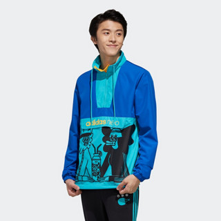 阿迪达斯官网adidas neo U RADIO W ANORK男女休闲运动立领外套FU3589 如图 M