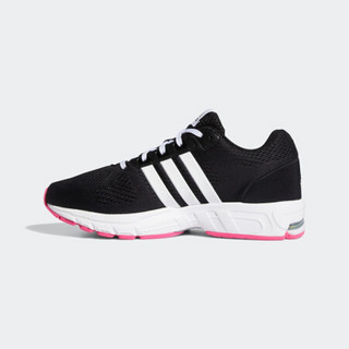 阿迪达斯官网 adidas Equipment 10 EM W 女鞋跑步运动鞋FU8359 1号黑色/亮白 38(235mm)