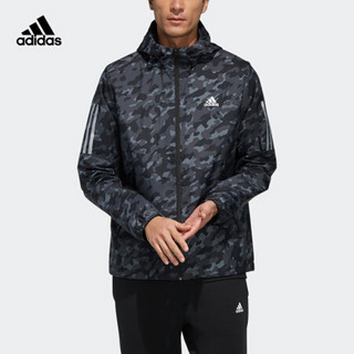 阿迪达斯官网 adidas AI WB CAMO男装运动型格连帽拉链夹克外套EH3803 如图 XS