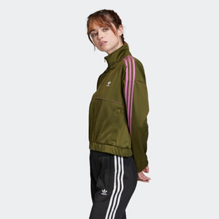 阿迪达斯官网 adidas 三叶草 TRACKTOP 女装运动外套FL4086 如图 38