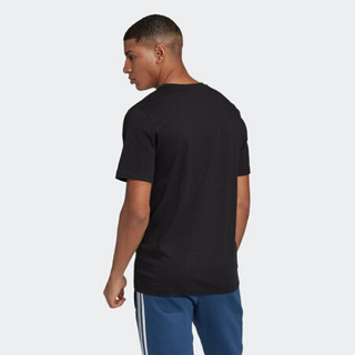 阿迪达斯官网 adidas 三叶草 TECH B TEE 男装运动短袖T恤GD5995 黑色 M(180/100A)