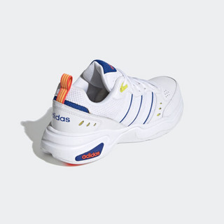 阿迪达斯官网 adidas STRUTTER 男鞋跑步运动鞋EG8382 亮白/亮黄 43(265mm)