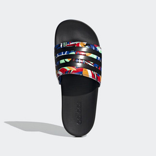 阿迪达斯官网 adidas ADILETTE COMFORT女鞋游泳运动凉拖鞋FW7255 一号黑/皇家蓝/红/绿/黄/白 40.5(250mm)