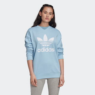 阿迪达斯官网 adidas 三叶草 TRF CREW SWEAT 女装运动卫衣FM3289 如图 36