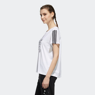 阿迪达斯官方 adidas neo W FV TEE 女子短袖上衣DW7816 如图 M