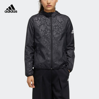 阿迪达斯官网 adidas WB EMBOSS FEM 女装运动型格夹克外套FM9307 如图 M