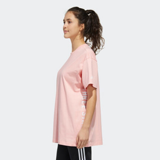 adidas 阿迪达斯 W MH CO TEE 女子运动T恤 FM5292 荣耀粉 M