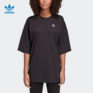 阿迪达斯官网 adidas 三叶草 TEE 女装运动短袖T恤DW3892 如图 32