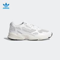 阿迪达斯官方 adidas 三叶草 FALCON Allluxe W 女子经典鞋DB3357 白/白/汉玉白 38.5(235mm)