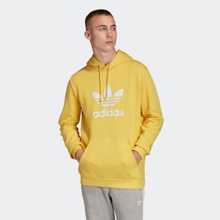 阿迪达斯官网adidas 三叶草 TREFOIL HOODIE 男装运动套头衫FM3785 如图 XS