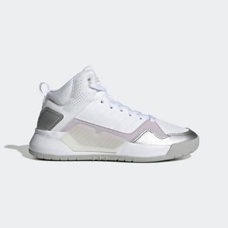 阿迪达斯官网adidas neo PLAY9TIS 2.0女鞋休闲运动鞋EG4353 白/暗银金属/紫色 36(220mm)