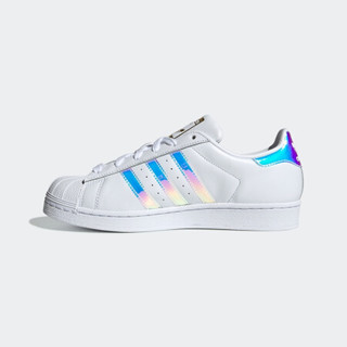 阿迪达斯官网adidas 三叶草SUPERSTAR W女鞋经典运动鞋板鞋EG2919 白/特殊面料色（参加样品）/金 36(220mm)
