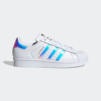 阿迪达斯官网adidas 三叶草SUPERSTAR W女鞋经典运动鞋板鞋EG2919 白/特殊面料色(参加样品)/金 36(220mm)