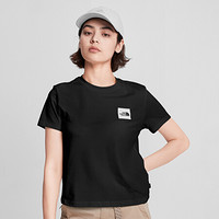 TheNorthFace北面短袖T恤女户外吸湿排汗上新|499Y JK3/黑色 M