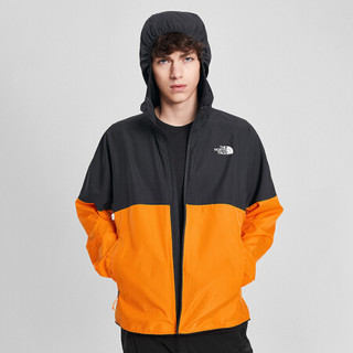 THE NORTH FACE 北面 男子防晒衣 NF0A49B2-ML7 橙色/黑色 XXXL