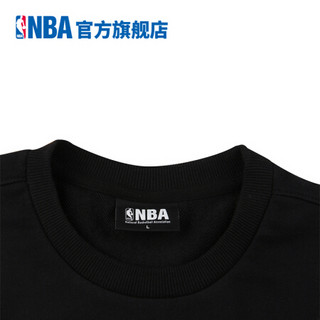 NBA Style潮流服饰 老鹰队休闲运动套头长袖T恤衫 黑色 L