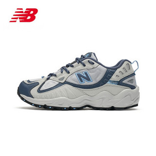 New Balance NB官方2020新款女款703系列WL703CLB复古休闲鞋老爹鞋 米色/雾霾蓝 WL703CLB 39