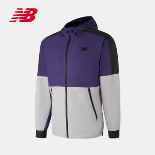 New Balance NB官方男士梭织外套AMJ93057舒适连帽外套 VIF M