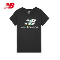 New Balance NB官方2020新款女款AWT01562短袖T恤 BK AWT01562 L