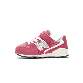 New Balance nb童鞋 996系列 日本研发 中童鞋大童鞋女 儿童运动鞋跑步鞋 KV996CIY/粉色 35码/21cm