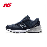 New Balance NB官方美产990v5系列男鞋运动鞋M990BK5 藏青色 M990NV5 44