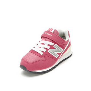 New Balance nb童鞋 996系列 日本研发 中童鞋大童鞋女 儿童运动鞋跑步鞋 KV996CIY/粉色 35码/21cm