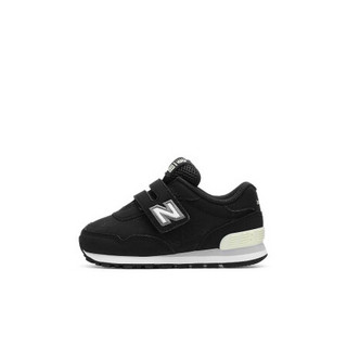 New Balance nb童鞋 男童0~4岁 魔术贴儿童运动鞋 黑色 IV515GG 27.5