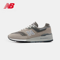 New Balance NB官方男鞋女鞋运动休闲鞋M997GY美产系列 灰色 M997GY 42.5