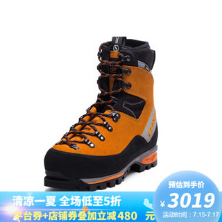 SCARPA 登山鞋男鞋 勃朗峰 高海拔攀登鞋 GTX防水保暖攀冰 橘色 42