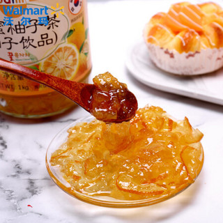 花泉 韩国进口 蜂蜜饮品 茶饮品 进口 水果茶 新旧包装随机配送 柚子茶 1kg