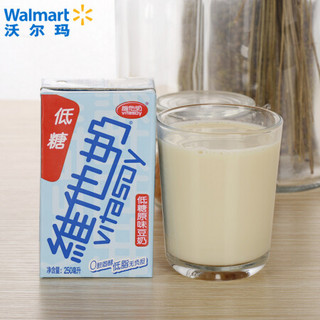 维他奶（vitasoy） 低糖原味豆奶 早餐奶 低糖原味豆奶 250ml*16盒