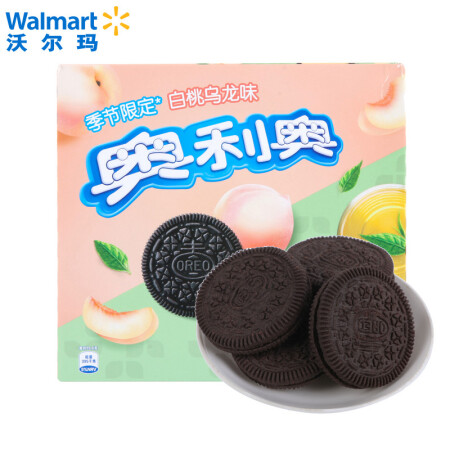亿滋奥利奥白桃乌龙味夹心饼干388g5件