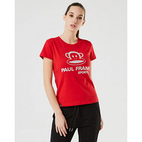 【paul frank运动服饰直播款】女款短袖运动T恤#021 红色 S